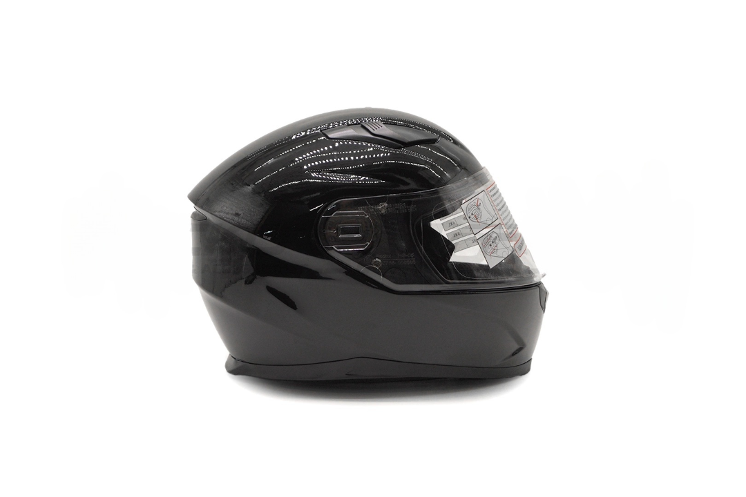 Шлем интеграл с очками ROCKOT RM-133 Solid Dark