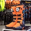 Ботинки спортивные для занятий мотокроссом SCOYCO MBM009 (кисл желт/син, 40)