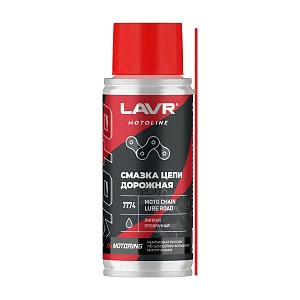 Смазка цепи Дорожная LAVR MOTO , 140 мл