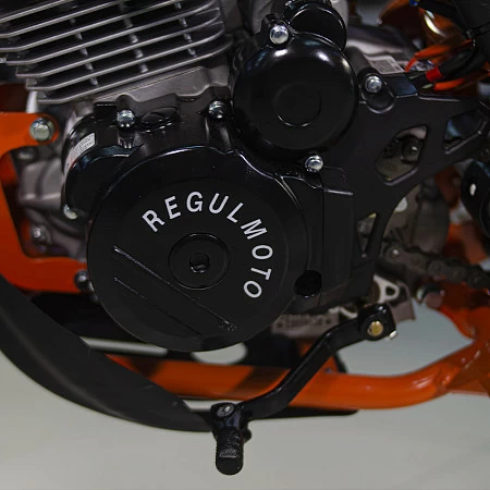 Мотоцикл Regulmoto ATHLETE PRO (4 valves) 6 передач (оранжевый/черный/синий, 201968-1)