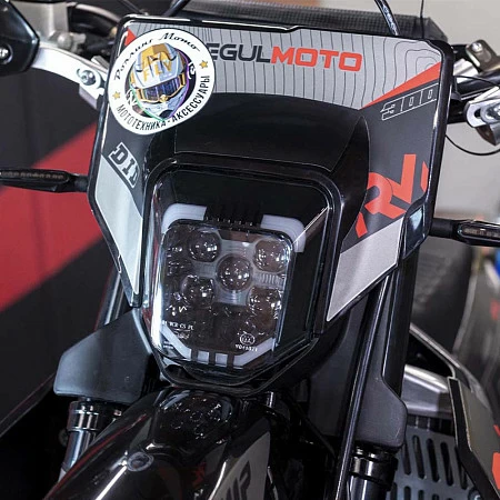 Мотоцикл Regulmoto LEGEND 300 (Черный/ красный , , 300003-3)