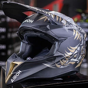 Внедорожный шлем Airoh Wraaap Cyborg