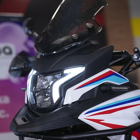 Мотоцикл Regulmoto XADV (Белый/ синий, 200102-1)