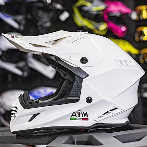 Шлем кроссовый AiM RH855 (Fiber Glass)