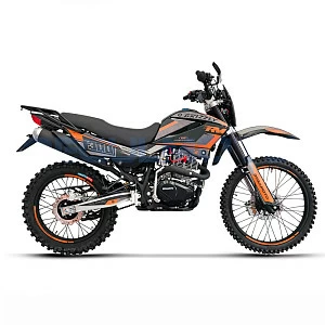 Мотоцикл Regulmoto Grizzly PR300 с ПТС (Серый/ оранжевый, 302507-2)