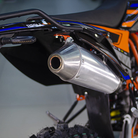 Мотоцикл Regulmoto ATHLETE PRO (4 valves) 6 передач (оранжевый/черный/синий, 201968-1)
