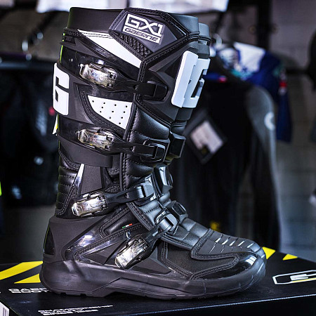 Мотоботы GAERNE GX-1 EVO (черн, 45)